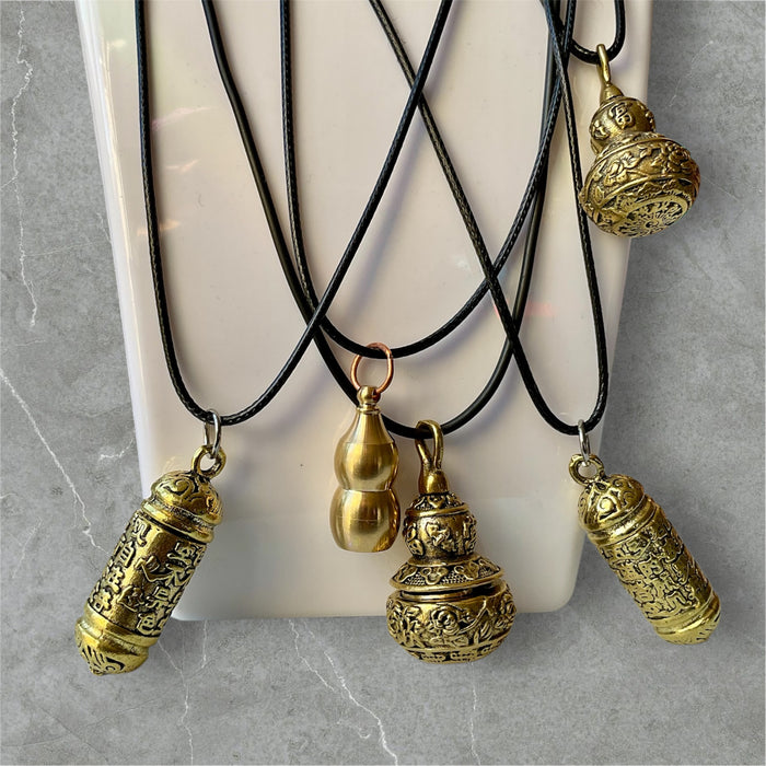 Brass Gourd Locket Pendant
