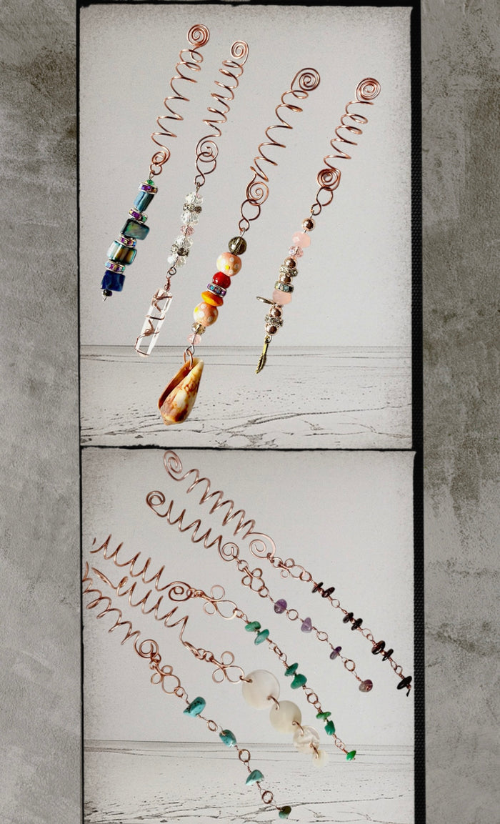 Dreadmates-Gemstone Hair Accessories