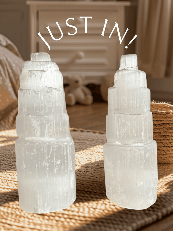Selenite Towers – Purify, Recharge, Elevate