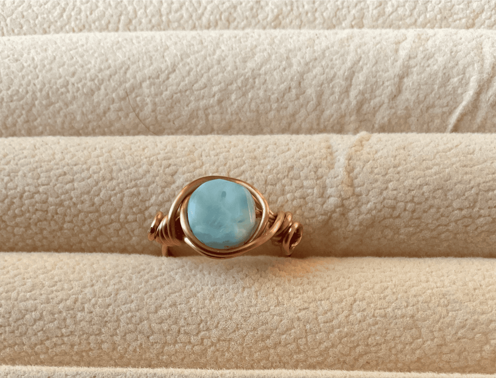 Larimar Handmade Rings – Calm • Clarity • Connection