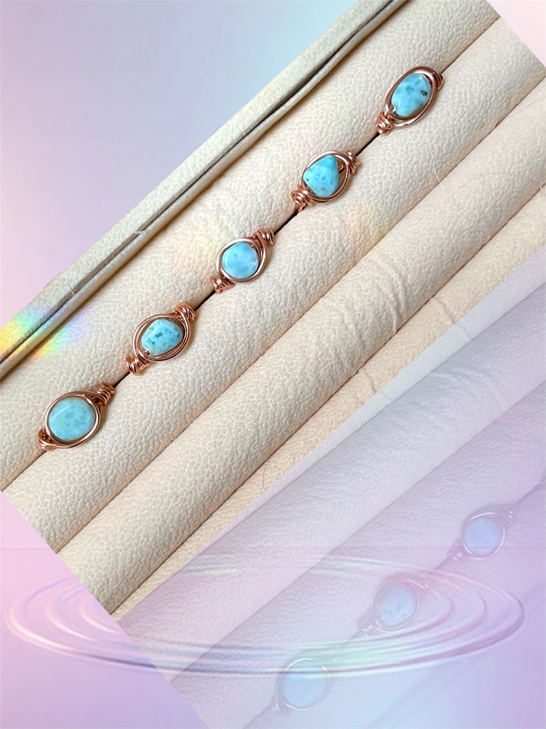 Larimar Handmade Rings – Calm • Clarity • Connection