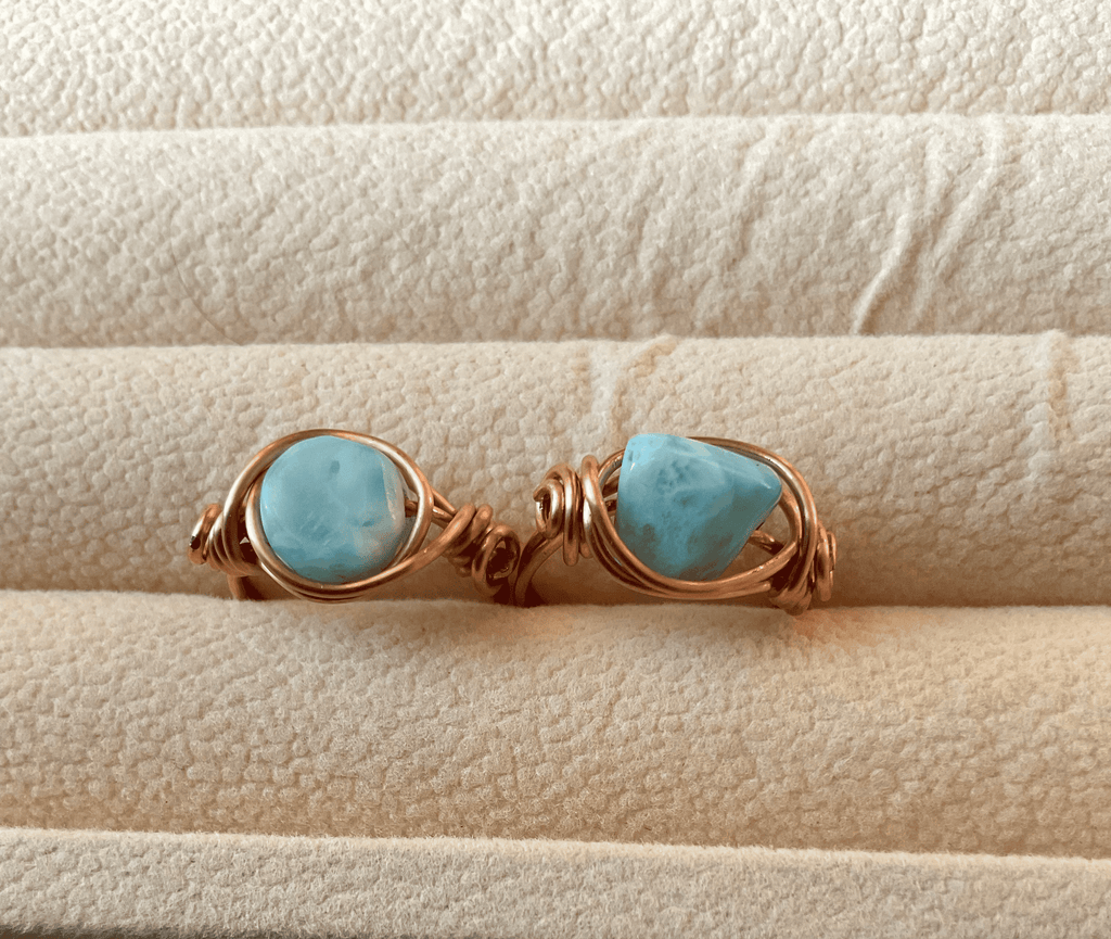 Larimar Handmade Rings – Calm • Clarity • Connection