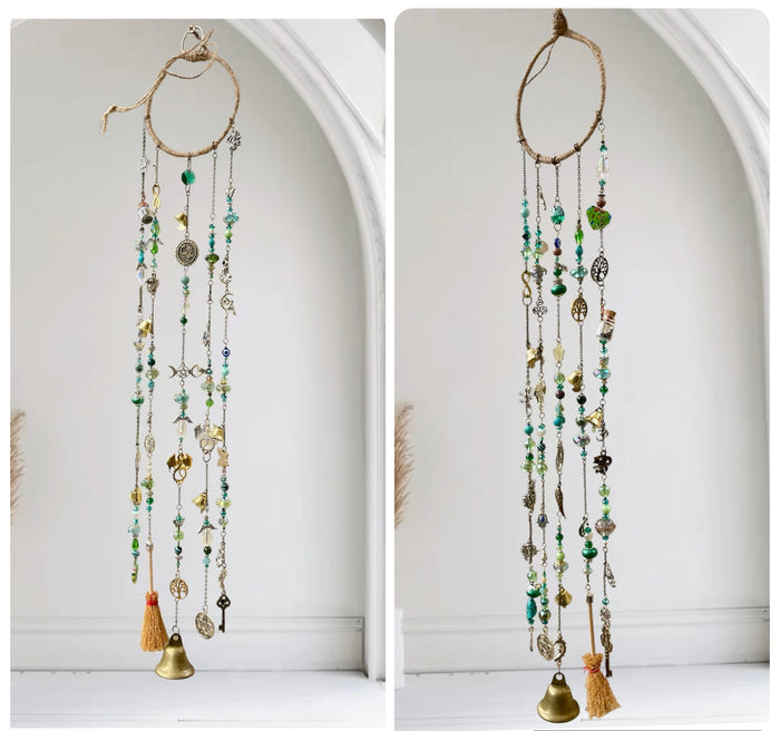 Crystal & Gemstone Witch Bell Chimes