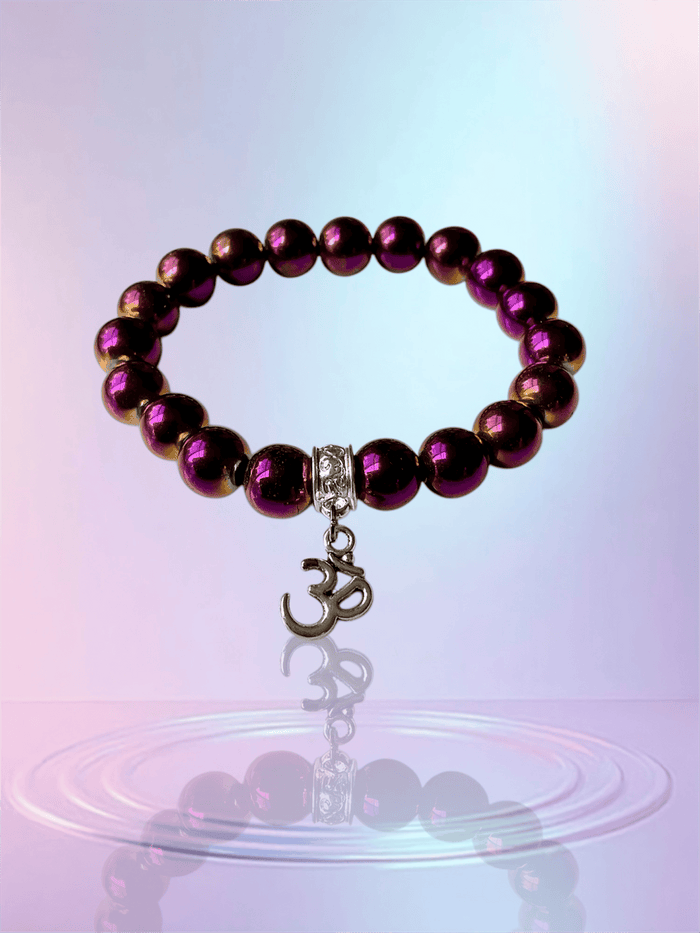 Purple Haematite Bracelet