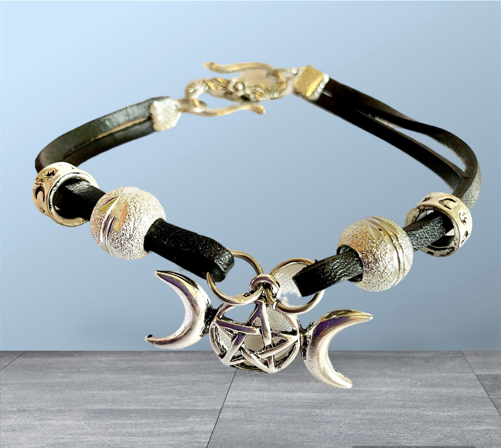 Leather Handmade Bracelets - Connie’s Crystals