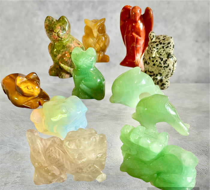 Gemstone Figurines - Connie’s Crystals