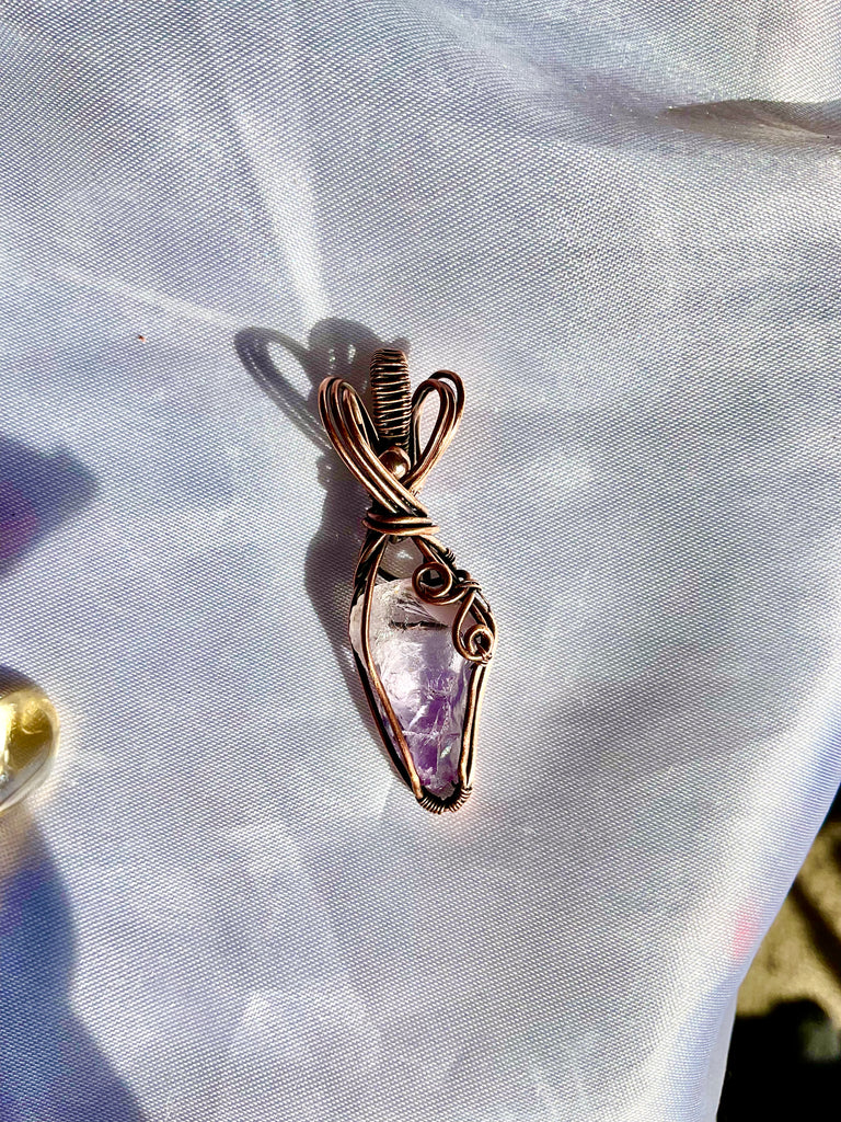 Ametrine Wire Wrapped Pendants