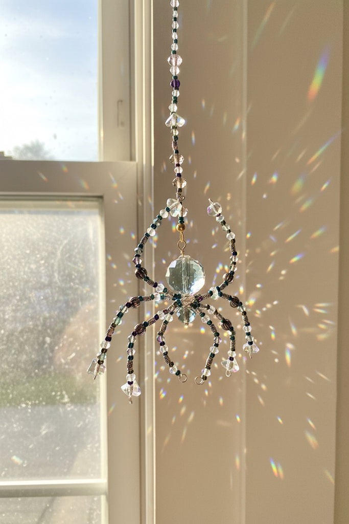 Crystal Spider Sun Catchers - Connie’s Crystals 