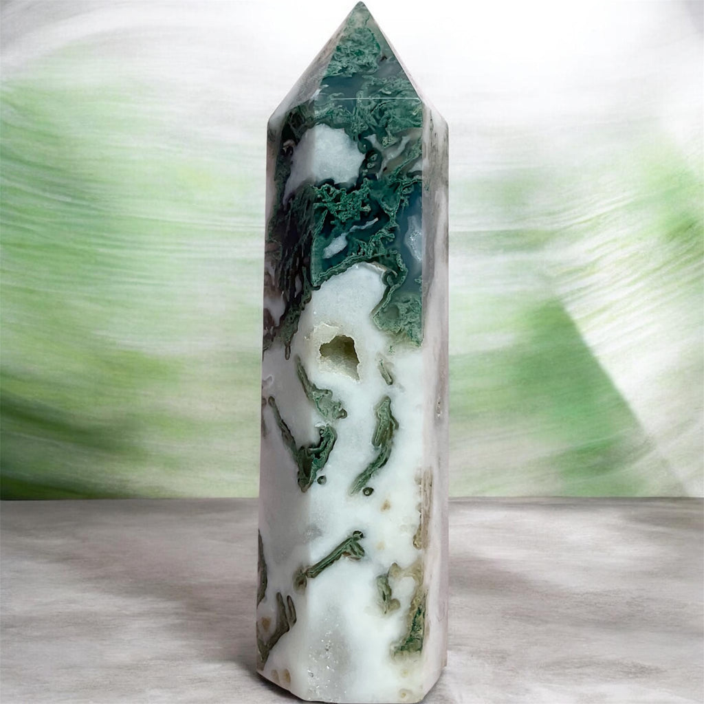 Moss Agate Generator Tower