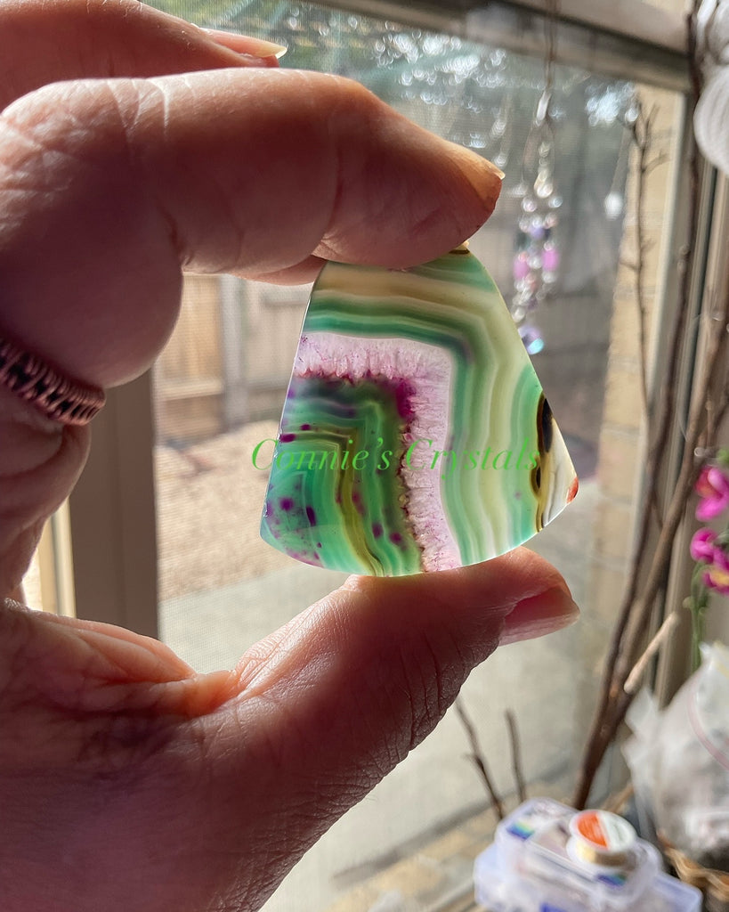 Druzy Agate Tree of Life Pendants