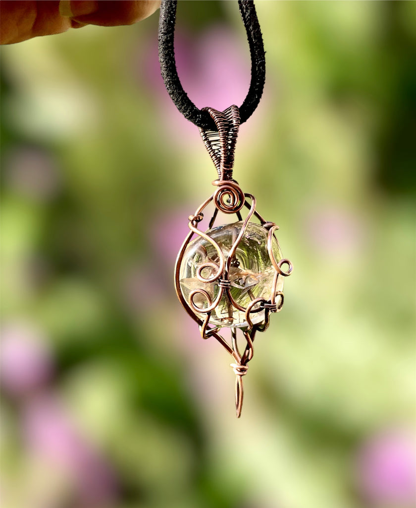 Smokey Quartz Wire Wrapped Pendant