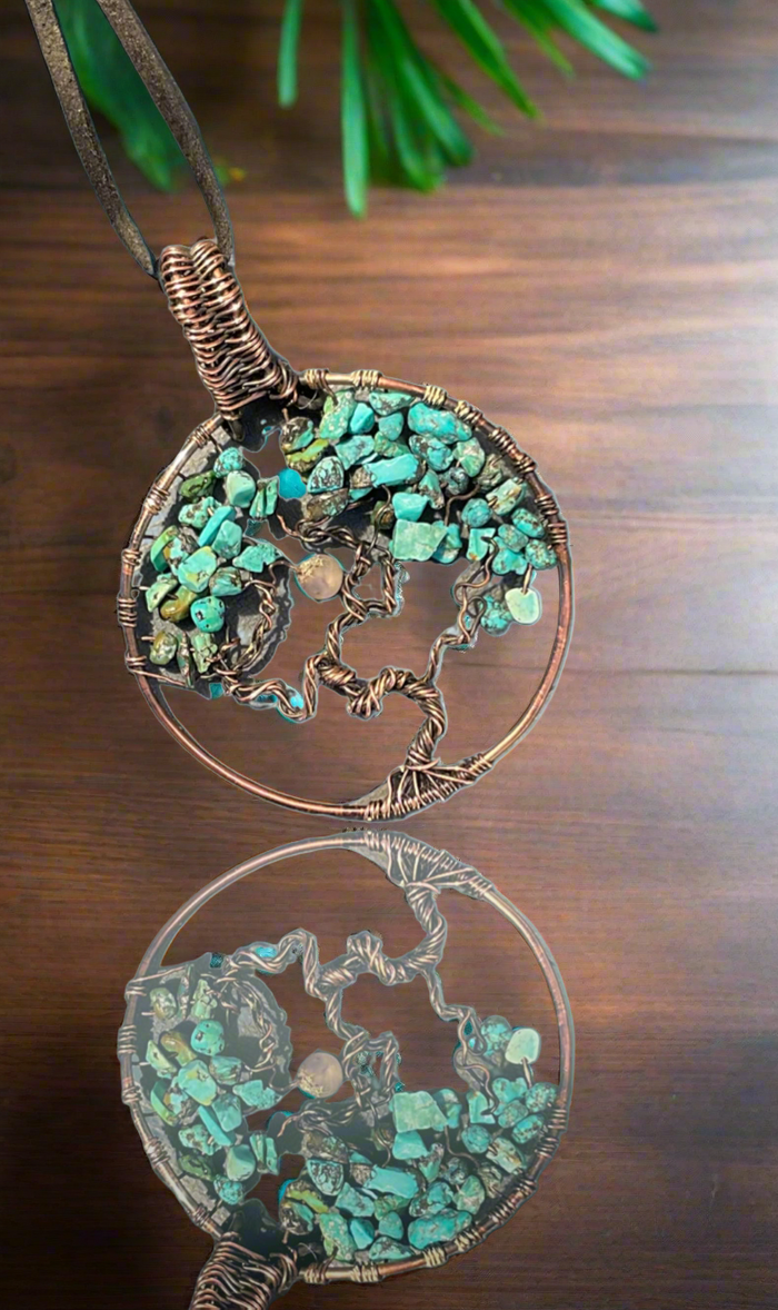 African Turquoise Tree of Life - Connie’s Crystals 