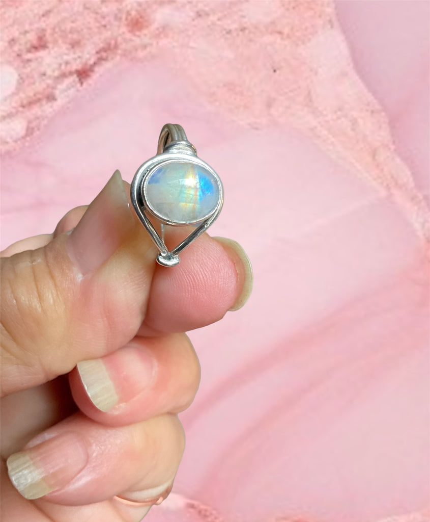 Sterling Silver Gemstone Rings - Connie’s Crystals 