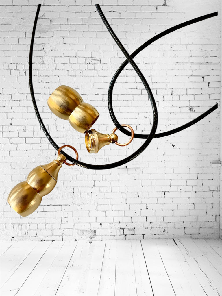 Brass Gourd Locket Pendant