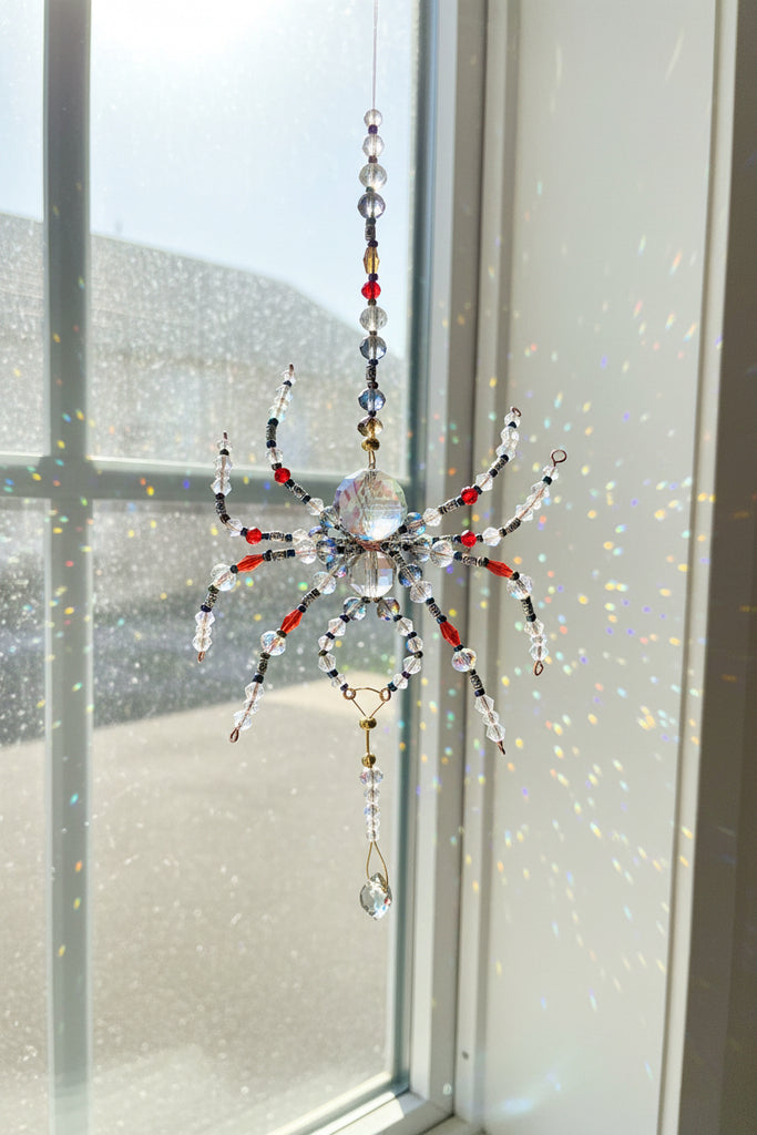 Crystal Spider Sun Catchers - Connie’s Crystals 