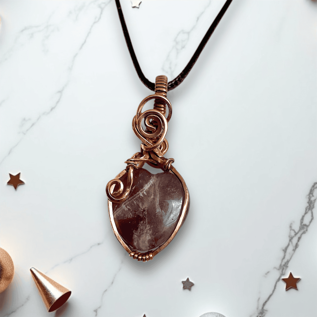 Amethyst Heart Pendant