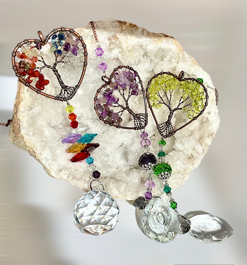 Tree of Life Sun Catchers - Connie’s Crystals 