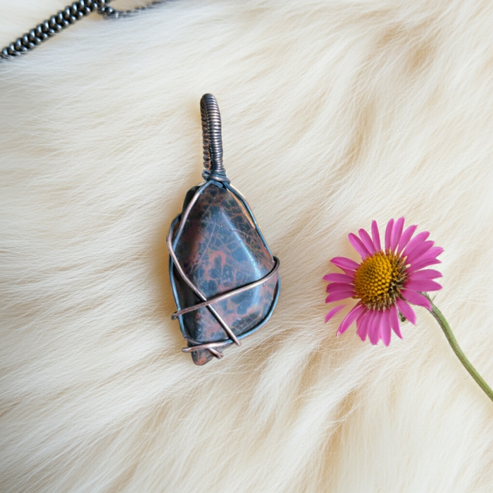 Spider Jasper Pendant - Connie’s Crystals 