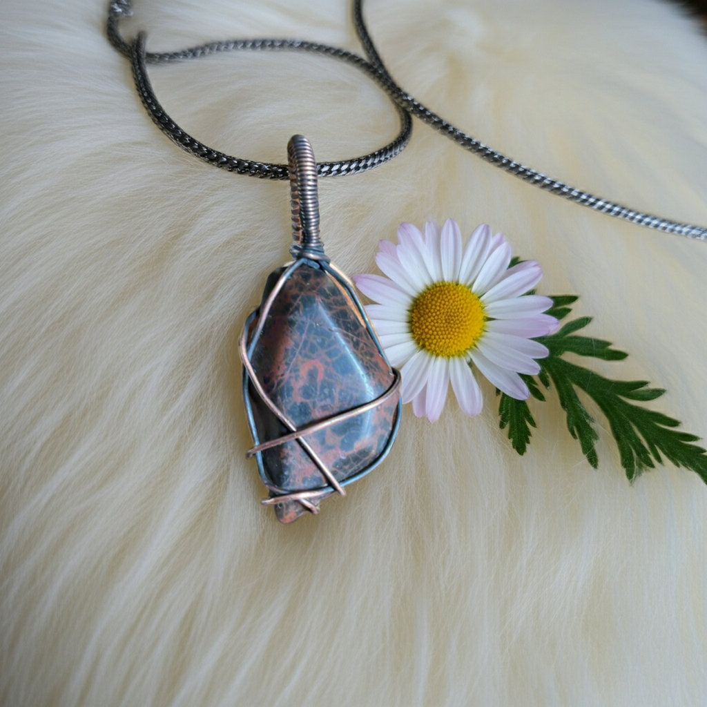 Spider Jasper Pendant - Connie’s Crystals 