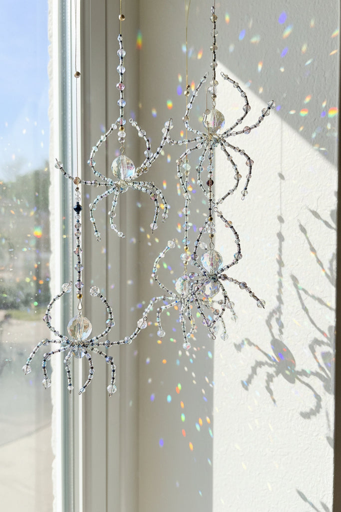 Crystal Spider Sun Catchers - Connie’s Crystals 