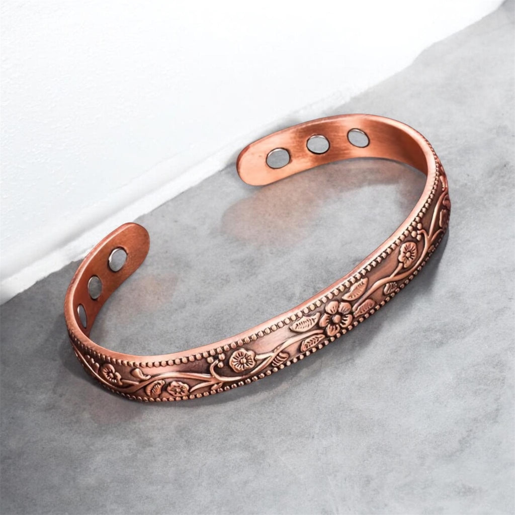 Solid Copper Cuff Bracelets - Connie’s Crystals 