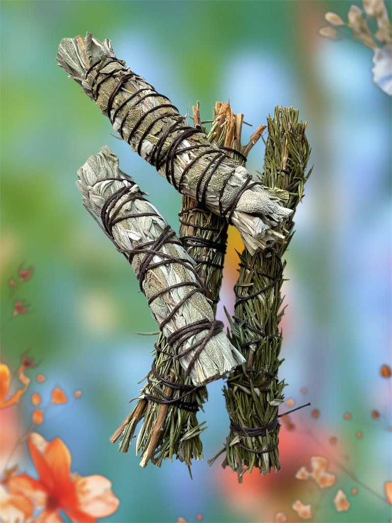 Sage & Rosemary Smudge Sticks