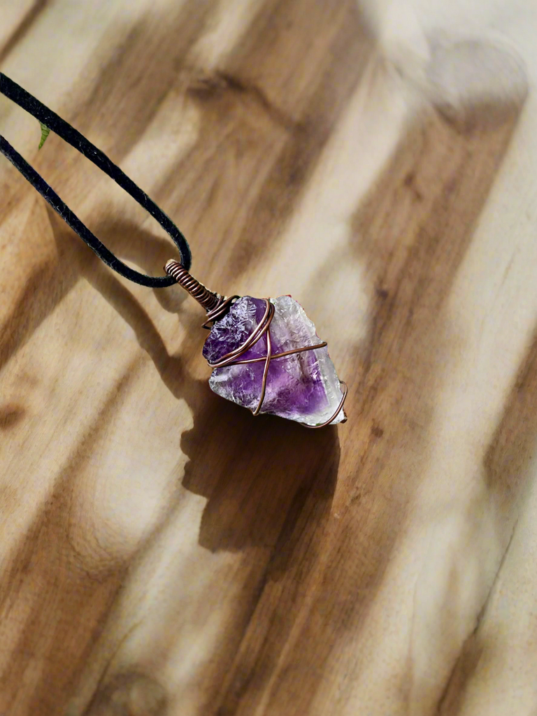 Chevron Amethyst Arrow Point - Connie’s Crystals 