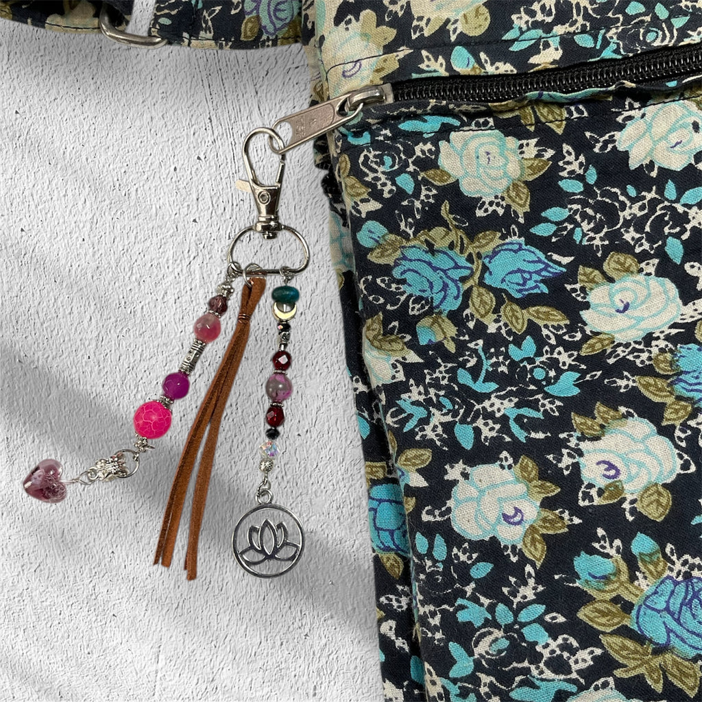 Crystal Boho Handbag Charms