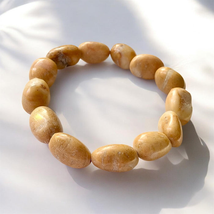 Sunstone Chunky 12 mm Bracelet