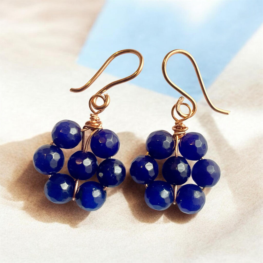 Beaded Flower Earrings & Pendant Necklaces – Handmade by Connie’s Crystals