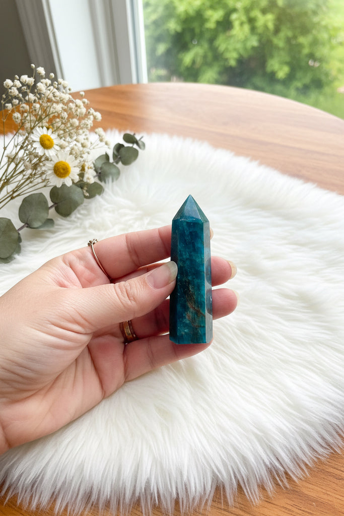 Blue Apatite Generator Tower