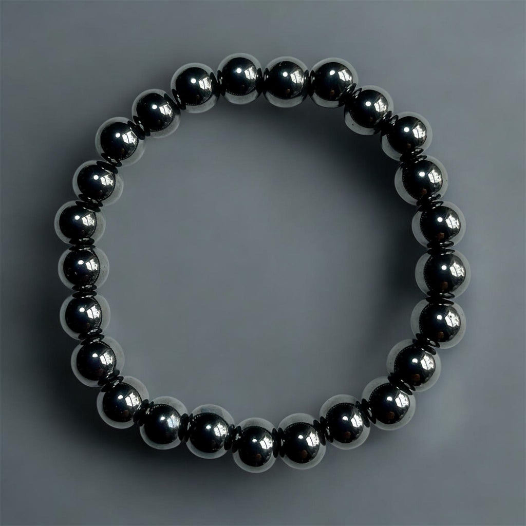 Haematite Stretch Bracelets - Connie’s Crystals 