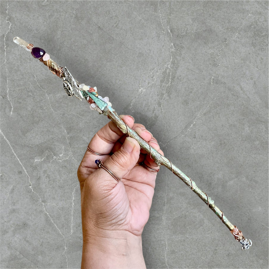 Handmade Crystal Magic Wands