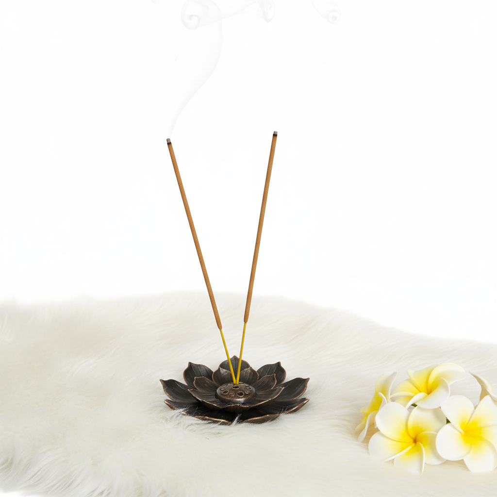 Lotus Incense Holder - Connie’s Crystals 