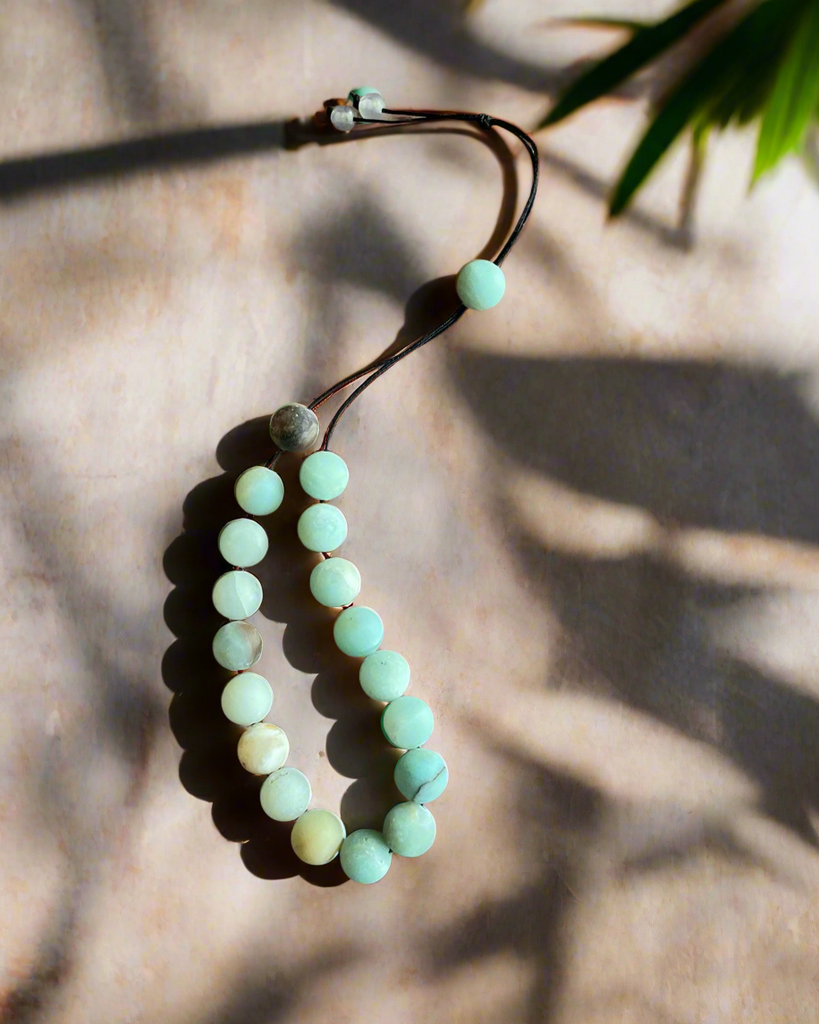 Amazonite Worry Beads - Connie’s Crystals 