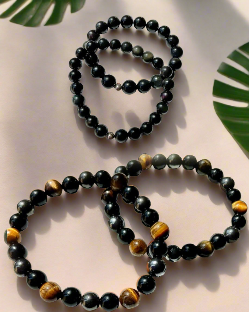 Triple Protection and Obsidian Bracelets