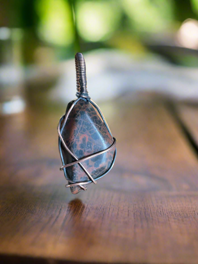 Spider Jasper Pendant - Connie’s Crystals 