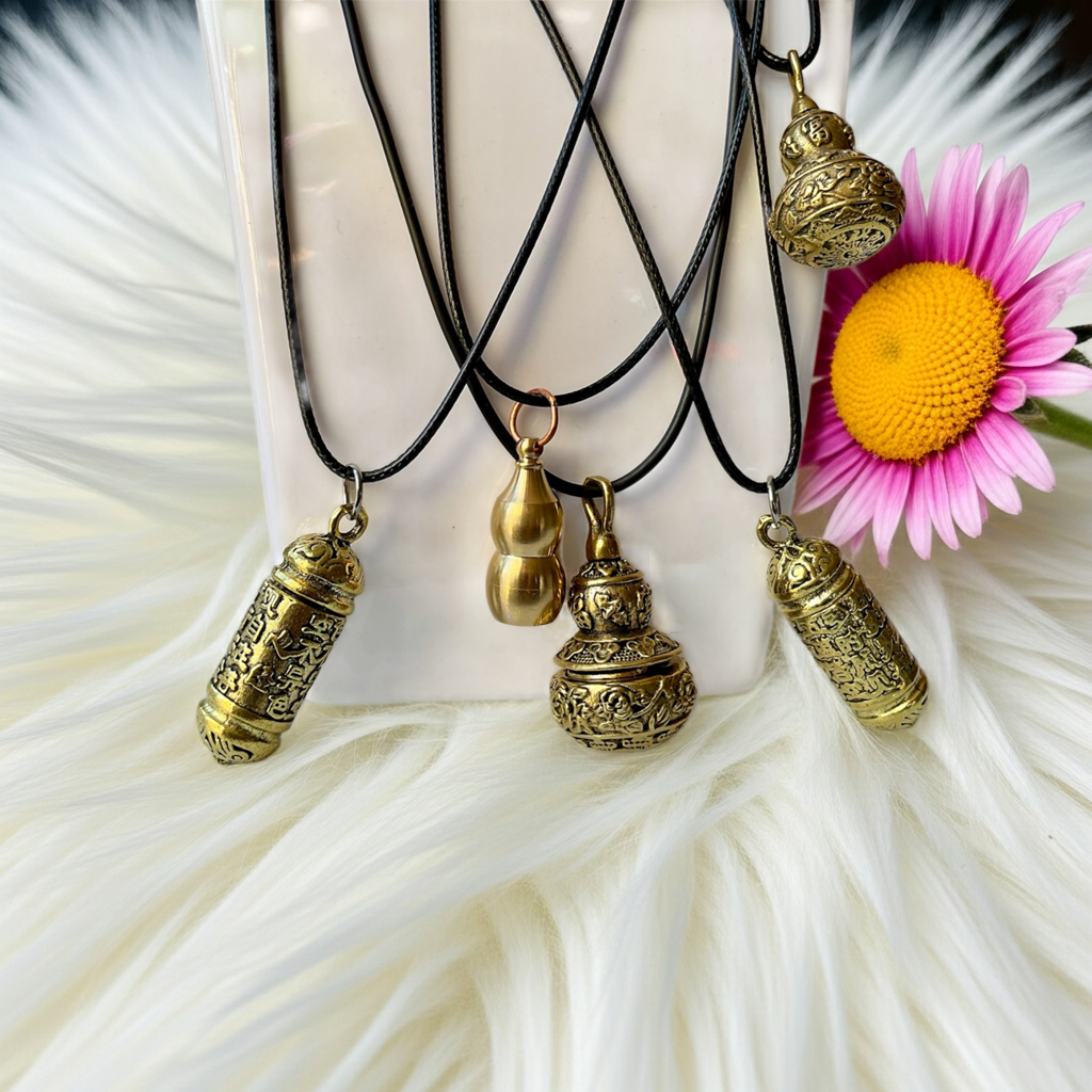 Brass Gourd Locket Pendant