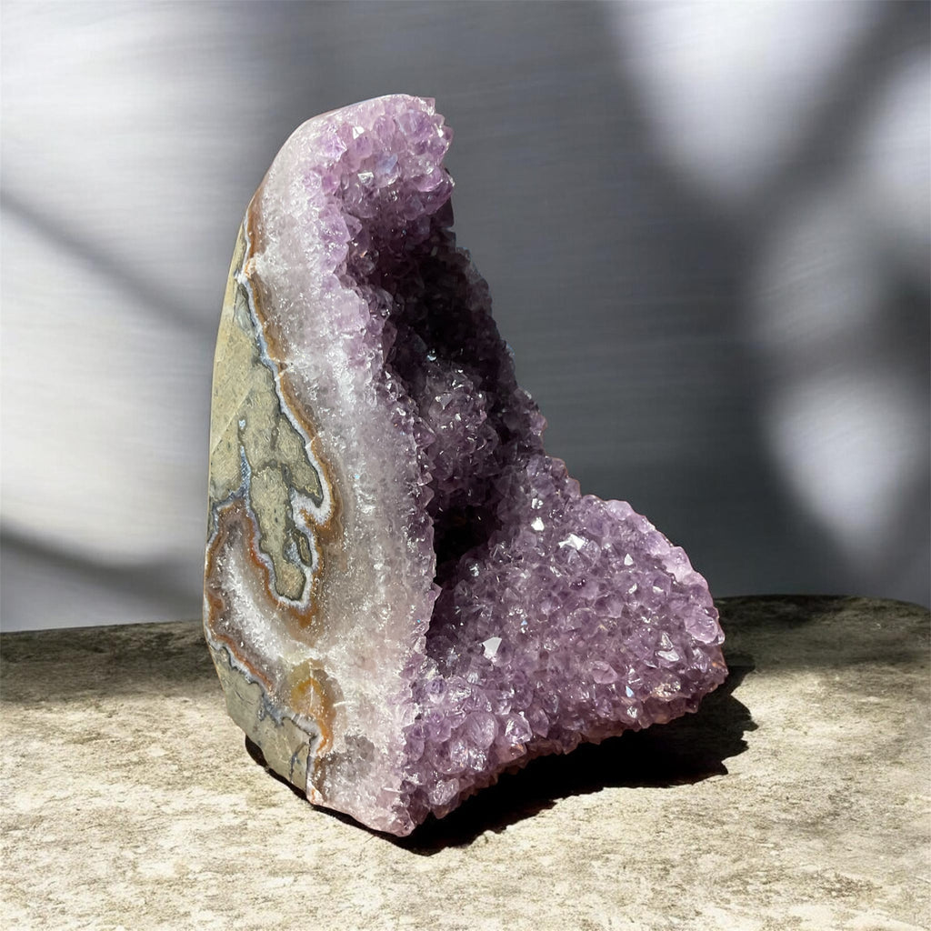 Large Amethyst Geode Cave
