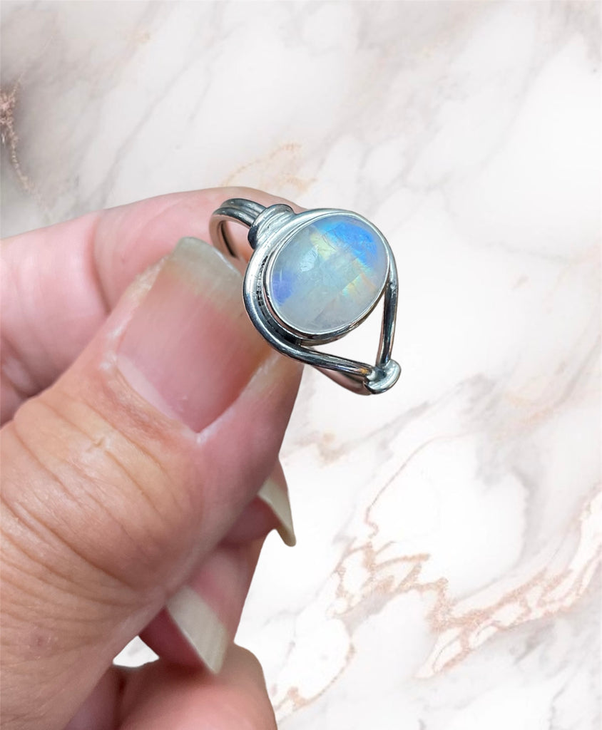 Sterling Silver Gemstone Rings - Connie’s Crystals 
