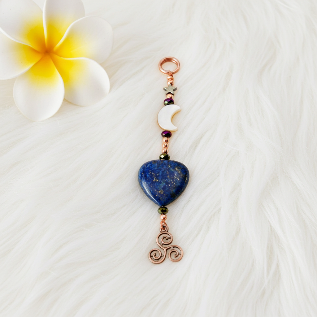 Lapis Lazuli Celestial Choker Pendants - Connie’s Crystals 