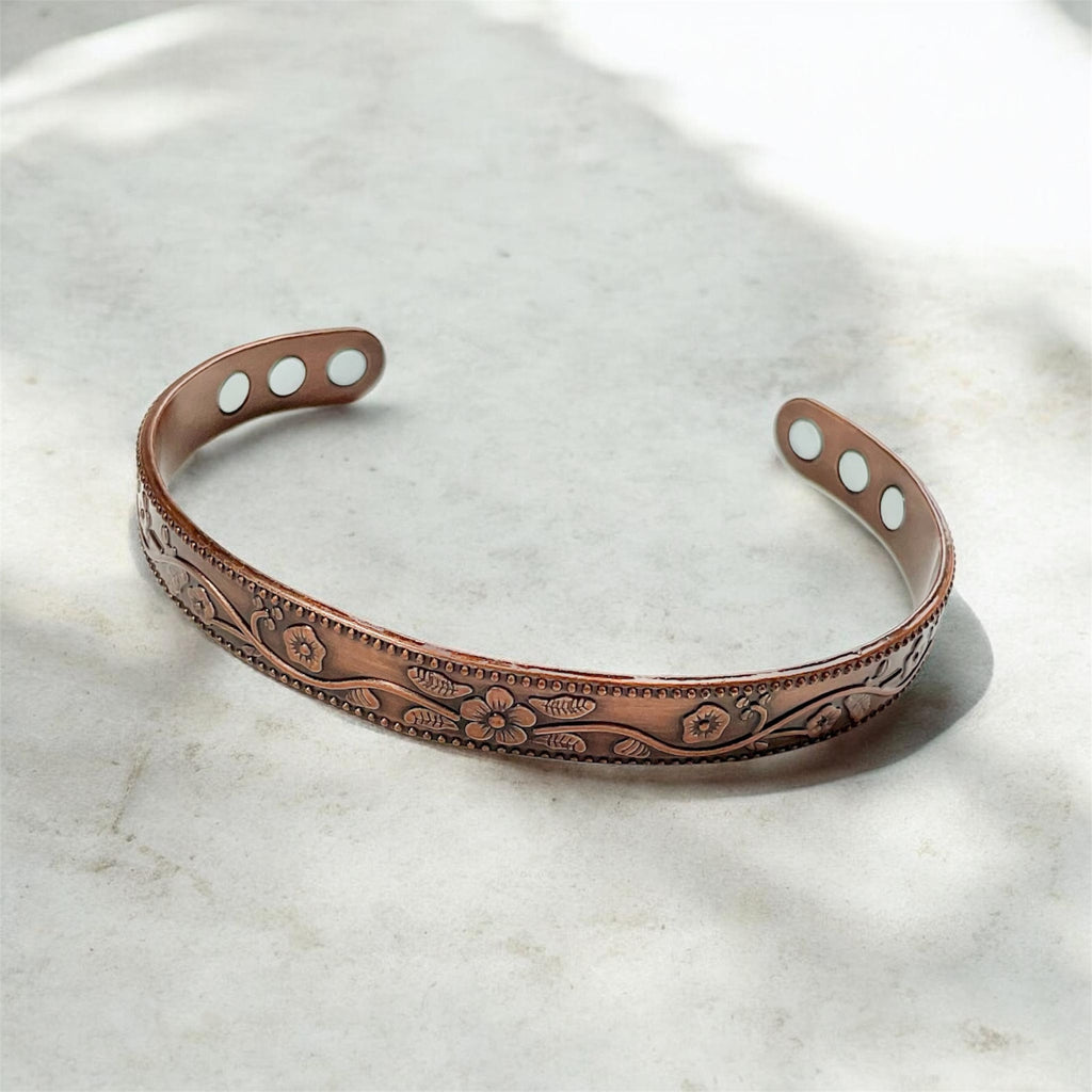 Solid Copper Cuff Bracelets - Connie’s Crystals 