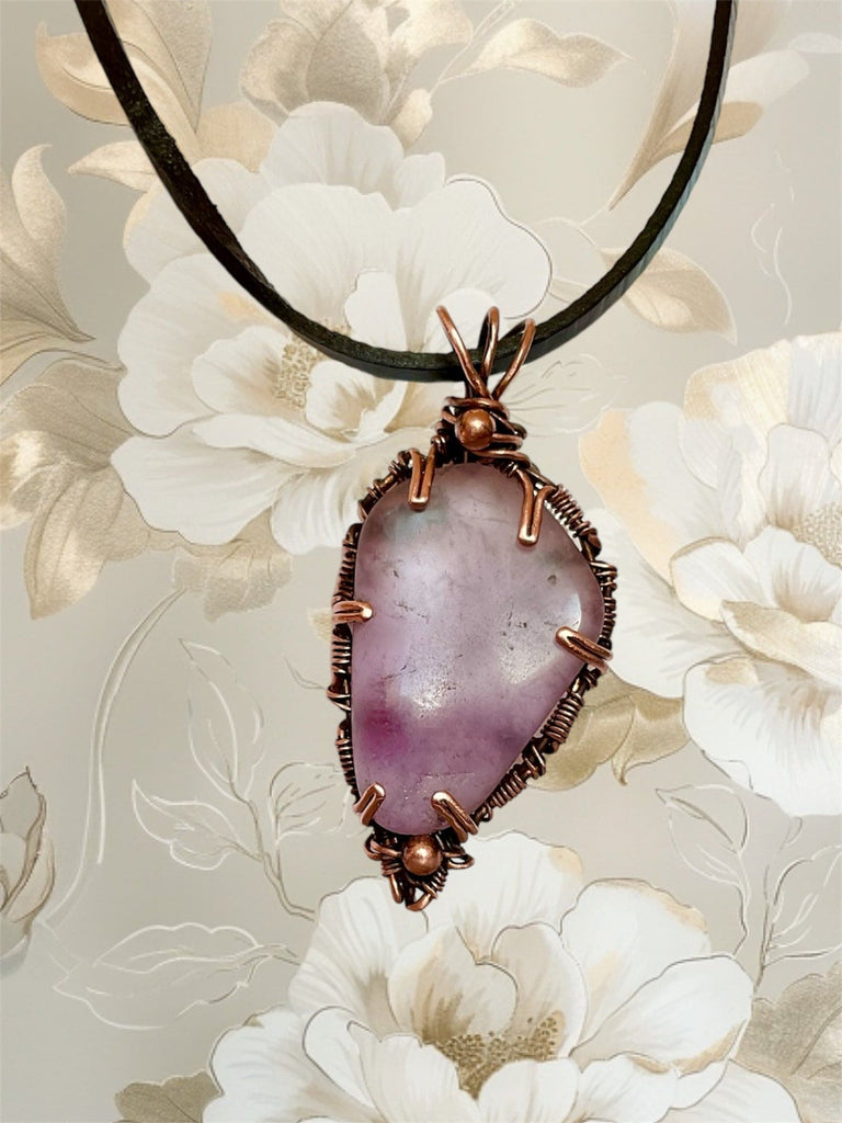 Lavender Amethyst Pendant