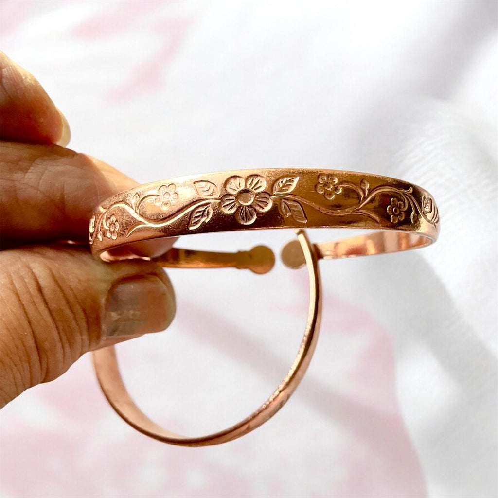 Solid Copper Cuff Bracelet