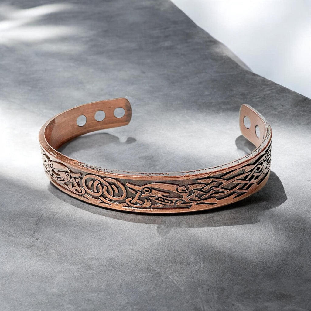 Solid Copper Cuff Bracelets - Connie’s Crystals 