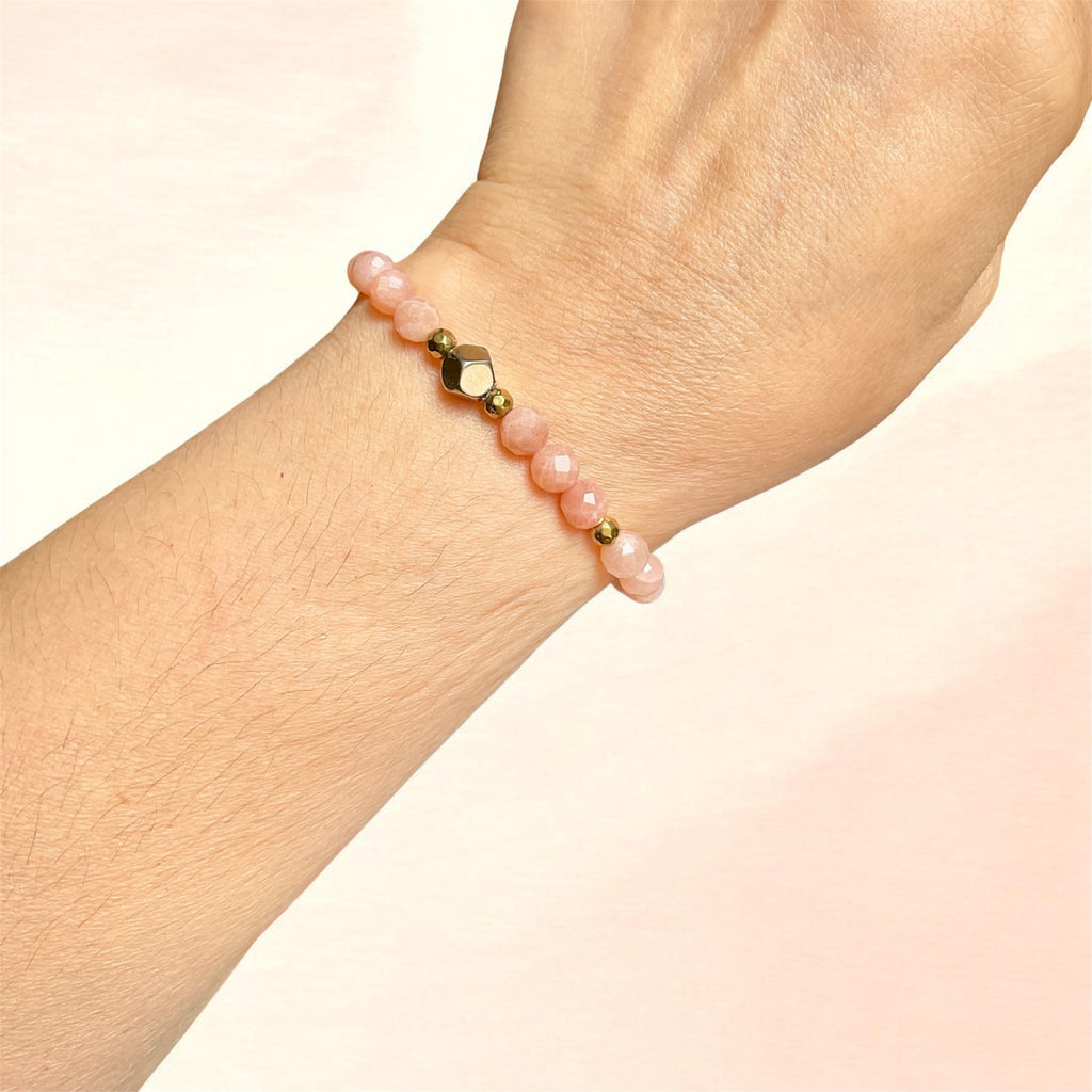 Sunstone & Pyrite Energy Bracelet - Connie’s Crystals 