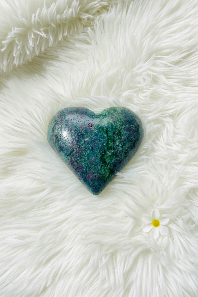 Ruby in Epidote Heart