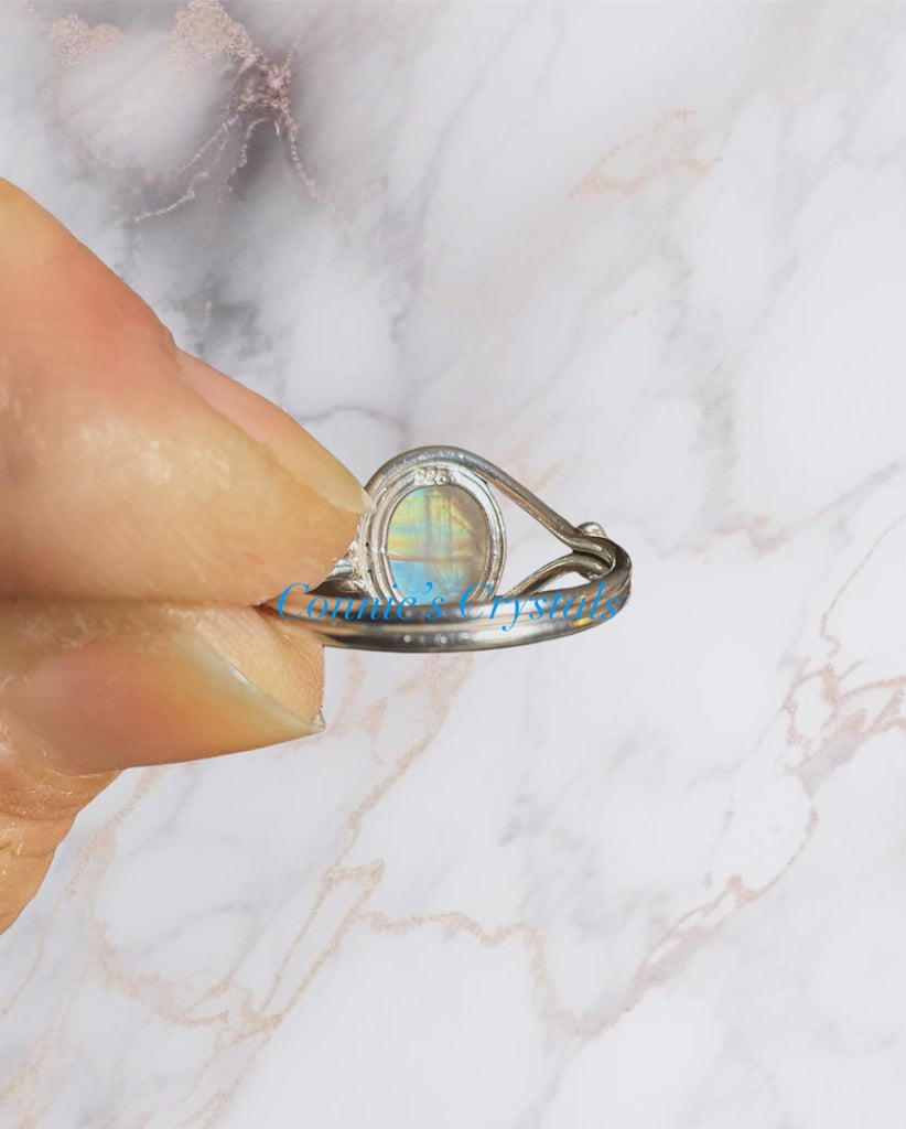 Sterling Silver Gemstone Rings - Connie’s Crystals 