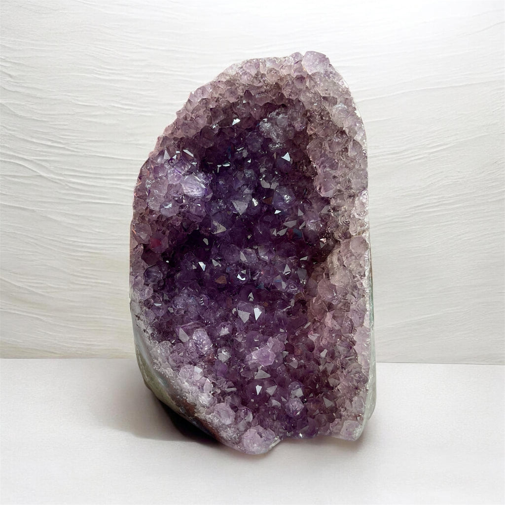 Natural Amethyst Geode Quartz Cathedral Cluster Cave 1647g