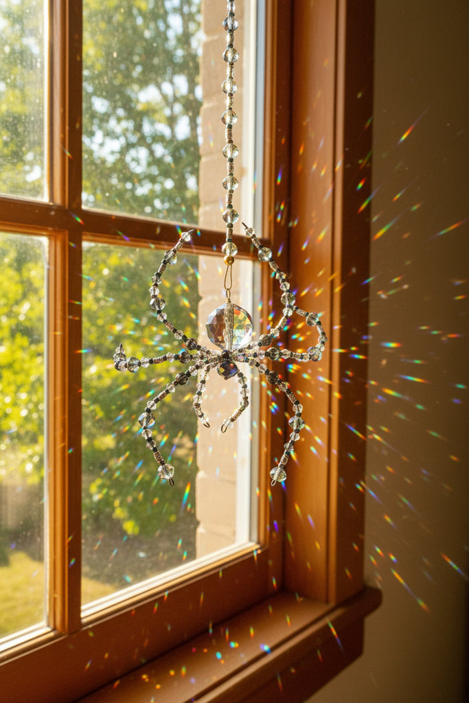 Crystal Spider Sun Catchers - Connie’s Crystals 